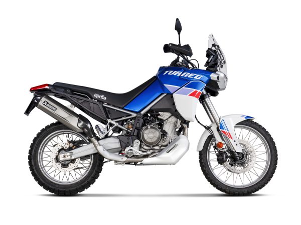 Colectores opcionales. No homologado Akrapovic - Aprilia Tuareg 660 - 2024 a 2024 - Imagen 2