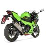 Protector térmico de carbono Akrapovic - Kawasaki Z 400 - 2019 a 2022 - Imagen 3