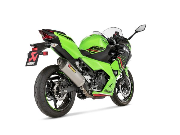 Protector térmico de carbono Akrapovic - Kawasaki Z 400 - 2019 a 2022 - Imagen 3