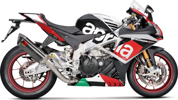 Escapes completos Evolution. No homologado Akrapovic - Aprilia RSV 4 1000 - 2017 a 2020 - Imagen 2