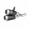 BLACK EDITION silenciosos Slip-on. No homologado Akrapovic - Ducati Scrambler 800 - 2015 a 2020