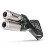 Silenciosos Slip-on doble. Homologado TUV Akrapovic - Ducati Multistrada 950 V2 - 2017 a 2020