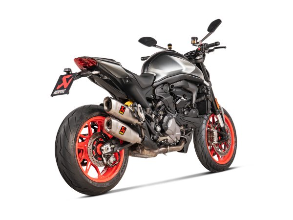 Silenciosos Slip-on. Homologado Akrapovic - Ducati Monster 937 - 2024 a 2024 - Imagen 3