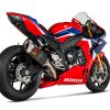 Silenciosos Slip-on. No homologado Akrapovic - Honda CBR 1000 RR - 2024 a 2024 - Imagen 2