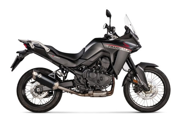 BLACK EDITION silenciosos Slip-on. Homologado Akrapovic - Honda XL 750 Transalp - 2024 a 2024 - Imagen 2