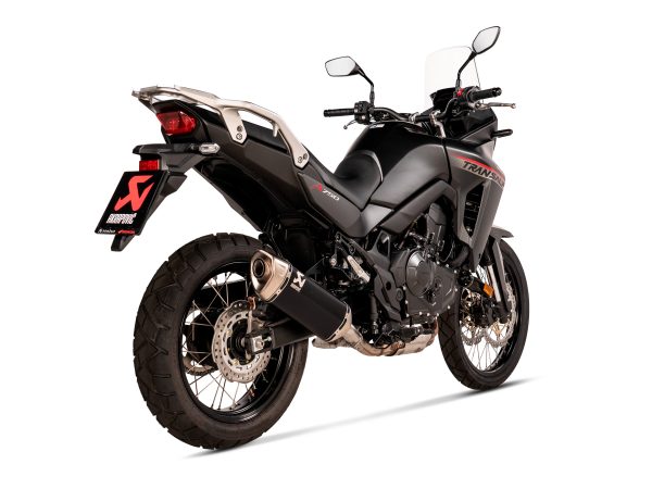 BLACK EDITION silenciosos Slip-on. Homologado Akrapovic - Honda XL 750 Transalp - 2024 a 2024 - Imagen 3