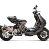 Silenciosos Slip-on. No homologado Akrapovic - Italjet Dragster 125 - 2024 a 2024