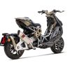 Silenciosos Slip-on. No homologado Akrapovic - Italjet Dragster 125 - 2024 a 2024 - Imagen 2