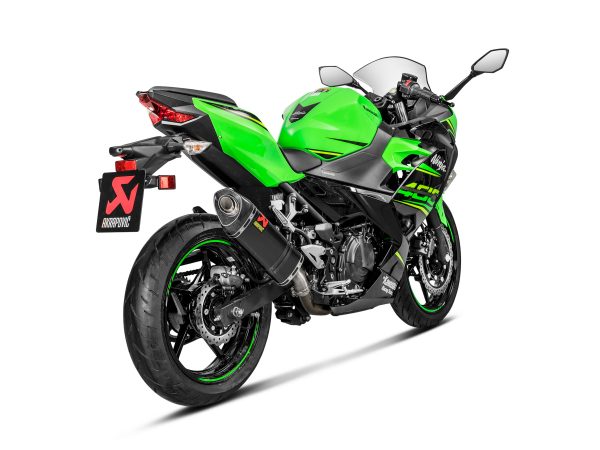 Silenciosos Slip-on. No homologado Akrapovic - Kawasaki Ninja 250 SL - 2018 a 2019 - Imagen 3