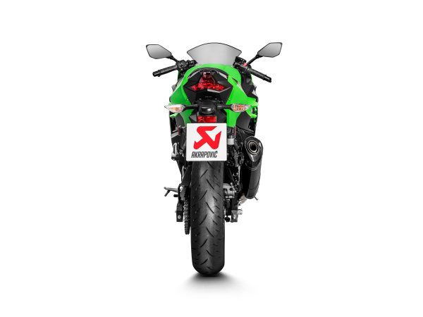 Silenciosos Slip-on. No homologado Akrapovic - Kawasaki Ninja 250 SL - 2018 a 2019 - Imagen 4