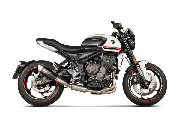 BLACK EDITION escapes completos Racing Akrapovic - Triumph Trident 660 - 2024 a 2024 - Imagen 2