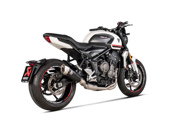 BLACK EDITION escapes completos Racing Akrapovic - Triumph Trident 660 - 2024 a 2024 - Imagen 3