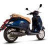 BLACK EDITION silenciosos Slip-on. Homologado Akrapovic - Vespa GTS 300 ie - 2024 a 2024 - Imagen 3