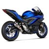 Silenciosos Slip-on. No homologado Akrapovic - Yamaha YZF R3 - 2024 a 2024 - Imagen 3