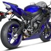 Silenciosos Slip-on. No homologado Akrapovic - Yamaha YZF R6 - 2024 a 2024 - Imagen 2