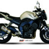 Mivv Slip-On Suono St. Steel con tapa carbono Yamaha FZ1 / FZ1 Fazer 2006-16