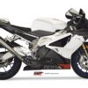 Mivv 2 Slip-On X-Cone St. Steel Aprilia RSV 1000 2004-08 / Tuono Fighter 1000 2006-10