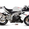 Mivv Slip-On Suono St. Steel con tapa carbono Aprilia RSV4 2009-16 / Tuono V4 2010-16
