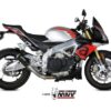 Mivv Slip-On Mk3 black Aprilia Tuono V4 1100 2018-20