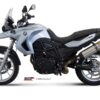 Mivv Slip-On Suono St. Steel con tapa carbono BMW F 650 GS 2008-12 / F 800 GS 2008-17