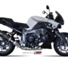 Mivv Slip-On Oval carbono con tapa carbono BMW K 1300 R / S 2009-16