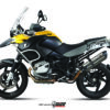 Mivv Slip-On Suono St. Steel con tapa carbono BMW R 1200 GS / Adventure 2010-12