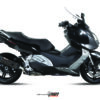 Mivv Slip-On Suono black con tapa carbono BMW C 600 Sport / C 650 GT 2012-15