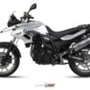 Mivv Slip-On Oval titan con tapa carbono BMW F 700 GS 2012-17