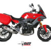 Mivv Slip-On Oval titan con tapa carbono BMW F 900 XR 2020-24