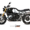 Mivv Slip-On Suono St. Steel con tapa carbono BMW R Nine T 2014-23