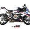 Mivv Slip-On Mk3 carbono BMW S 1000 RR 2019-24