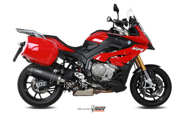 Mivv Slip-On Oval carbono con tapa carbono BMW S 1000 XR 2015-19