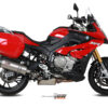 Mivv Slip-On Oval titan con tapa carbono BMW S 1000 XR 2015-19