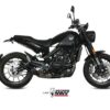 Mivv Slip-On Double Gun black Benelli Leoncino 2017-24