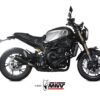 Mivv Slip-On X-M1 black Benelli Leoncino 800 2022-24
