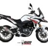 Mivv Slip-On Oval St. Steel Benelli TRK 251 2019-24