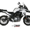 Mivv Slip-On Delta Race black Benelli TRK 502 2017-24