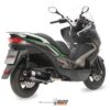 Mivv Full system 1x1 Urban St. Steel Kawasaki J300 / Kymco Dink Street / Downtown / Superdink