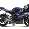 Mivv Slip-On Suono St. Steel con tapa carbono Yamaha YZF 600 R6 2006-16
