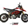 Mivv 2 Slip-On X-M1 titan Ducati Hypermotard 950 / SP / RVE 2019-23