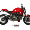 Mivv Slip-On Mk3 St. Steel Ducati Monster 821 2014-17 / Monster 1200 / S 2014-16