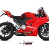 Mivv Slip-On Delta Race black Ducati Panigale V2 2020-24