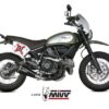 Mivv Slip-On Delta Race black Ducati Scrambler 800 2015-20