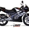 Mivv Full system 1x1 GP carbon con tapa carbono Honda CBR 125 R 2004-10