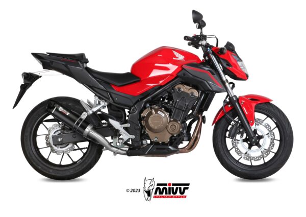 Mivv Slip-On GP carbon con tapa carbono Honda CB 500 F 2016-18