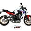 Mivv Full system 4x2x1 GP Pro black Honda CB 650 F 2014-18