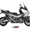 Mivv Slip-On Delta Race black Honda Forza 750 2021-24