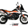 Mivv Slip-On Speed edge St. Steel con tapa carbono KTM 790 Adventure/R 19-20 / 890 Adventure/R 20-23