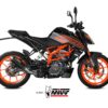 Mivv Slip-On GP Pro carbono KTM 125 Duke 2021-23