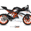 Mivv Full system 1x1 Suono St. Steel con tapa carbono KTM RC 390 2014-16